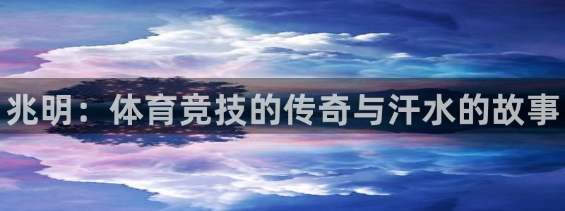 利记官方正版app官方:兆明:体育竞技的传奇与汗水的故事
