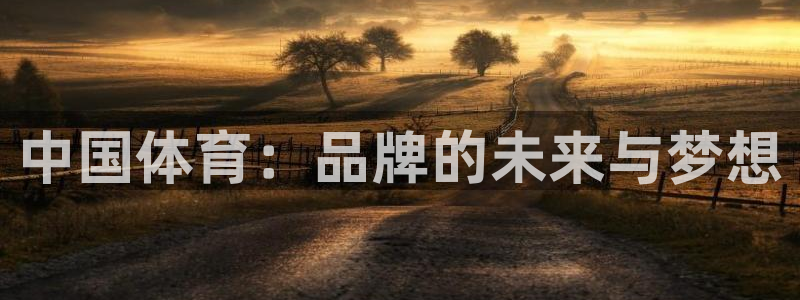 利记官方正版app娱乐代理怎么样:中国体育:品牌的未来与梦想
